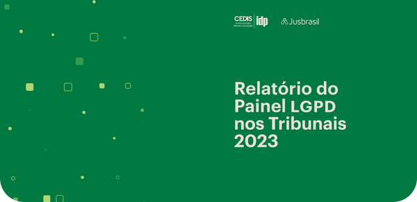 Relatório do Painel LGPD nos Tribunais 2023