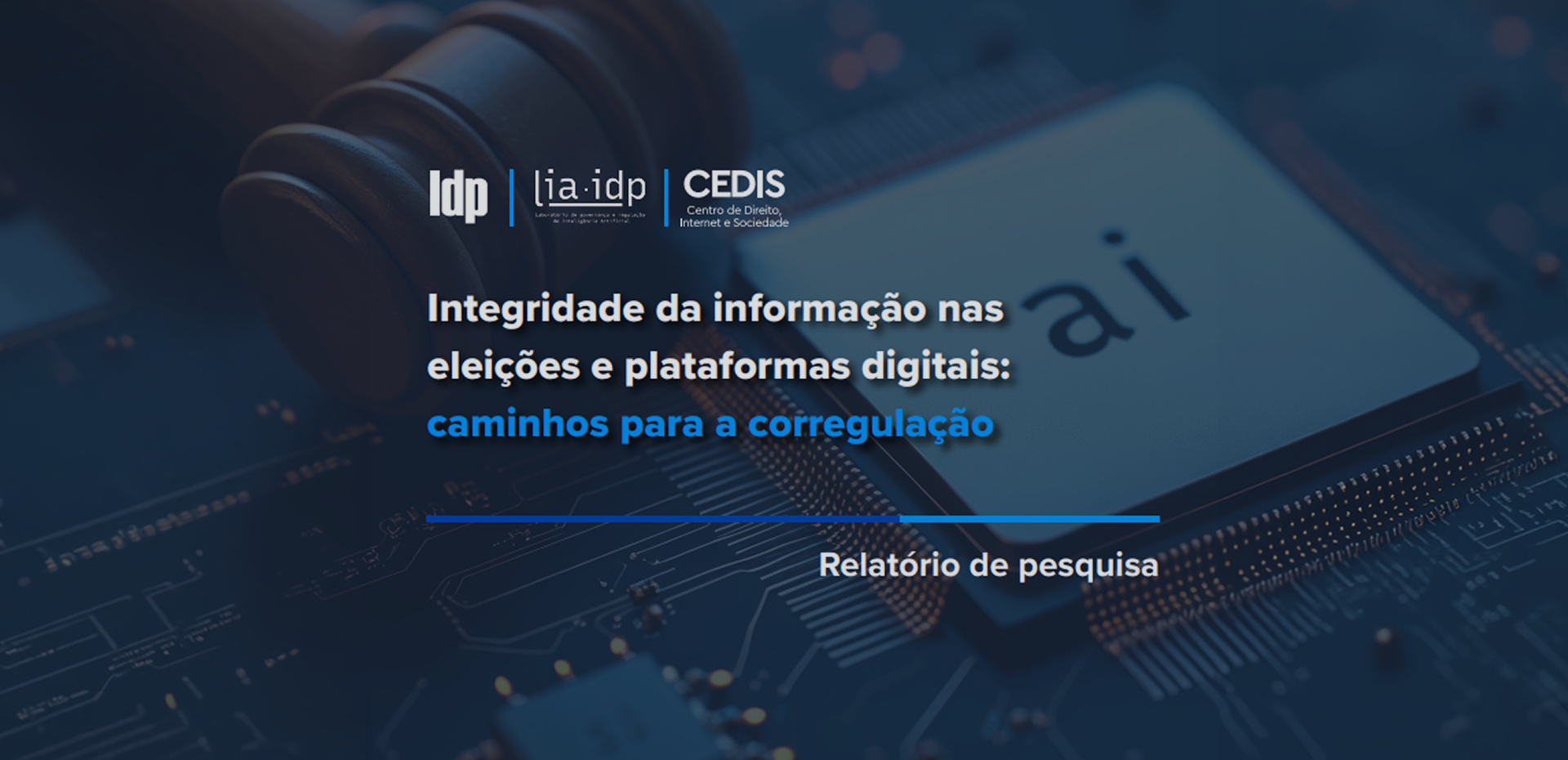 IDP lança relatório sobre integridade da informação nas eleições e plataformas digitais com propostas para as resoluções do TSE