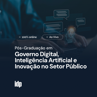 Pós-Graduação em Governo Digital, Inteligência Artificial e Inovação no Setor Público